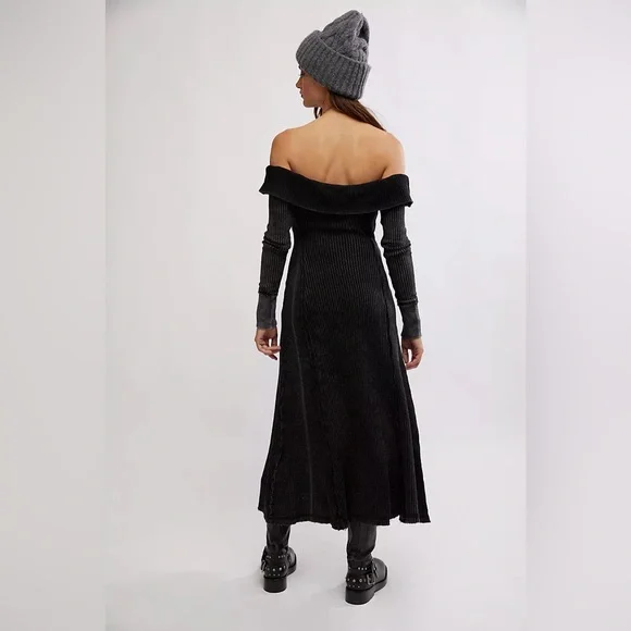 Free People Monty Midi Dress S - Picture 4 of 4